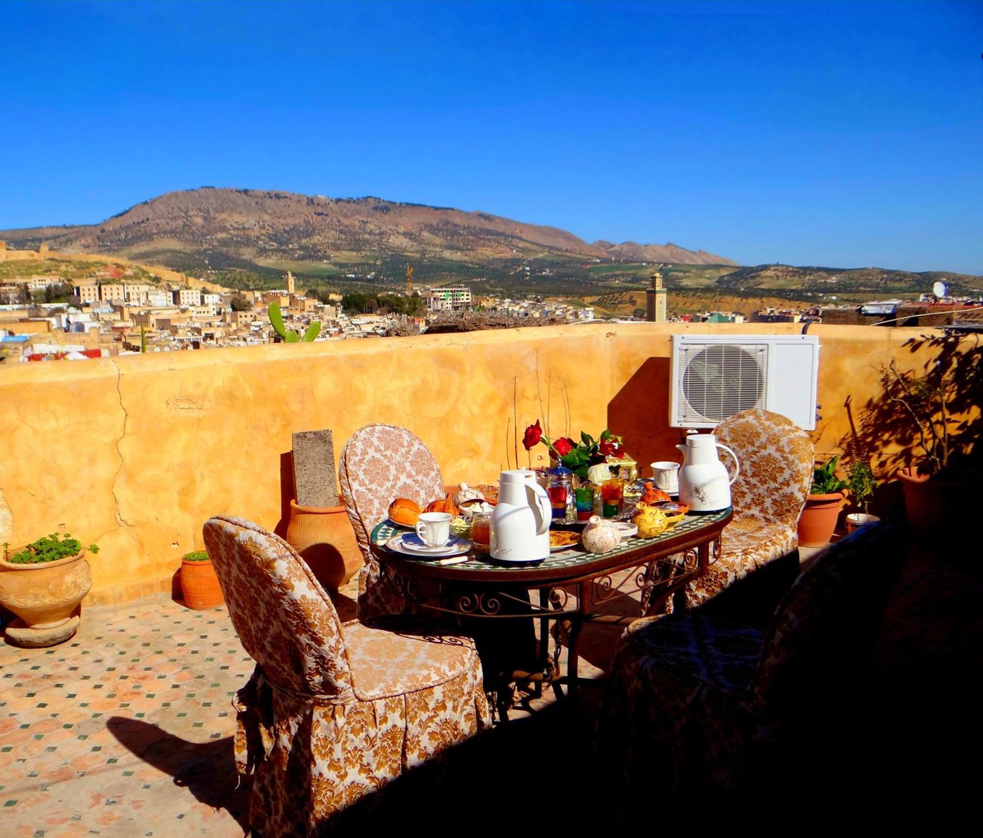 Riad Rchacha Fez Bagian luar foto